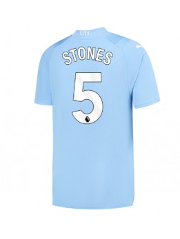 Manchester City John Stones #5 Domaci Dres 2023-24 Kratak Rukavima